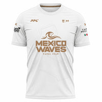 Jersey Oficial 2ª Equipación Mexico Waves Blanco — frente hombre