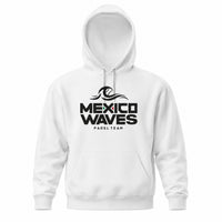 Hoodie Mexico Waves Blanco frente