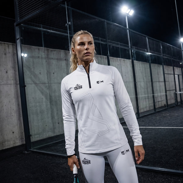 Chamarra Off Court · Blanco