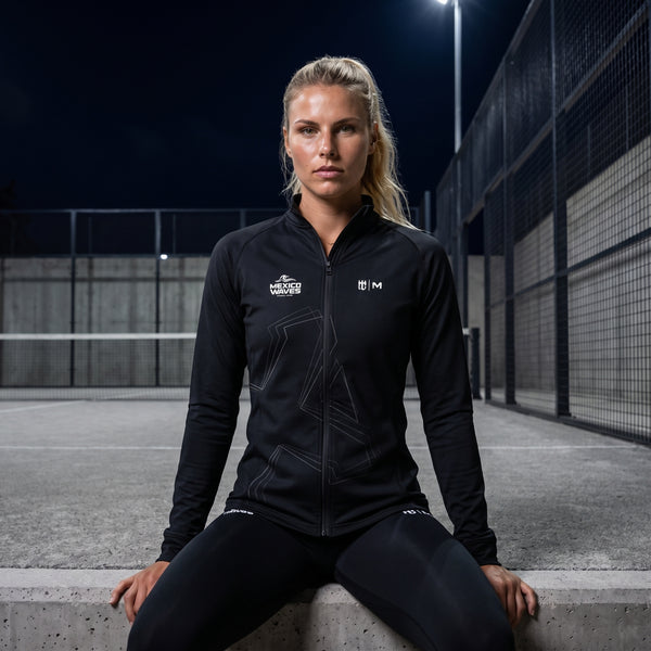 Chamarra Off Court · Negro