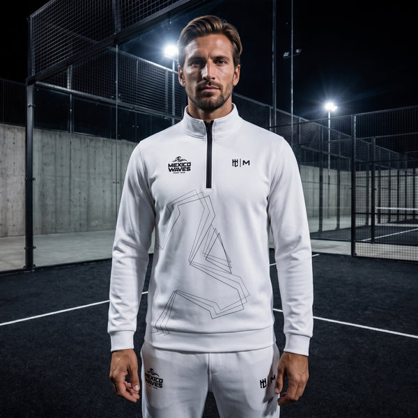 Sudadera Off Court · Blanco