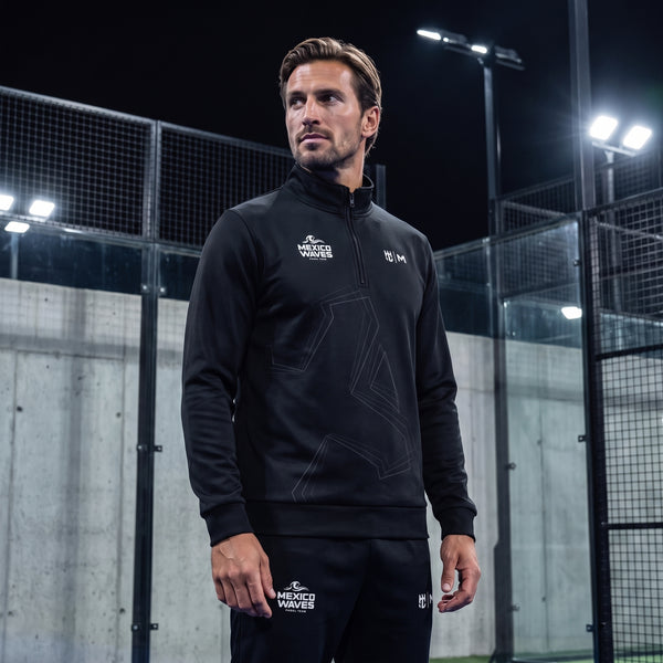 Sudadera Off Court · Negro
