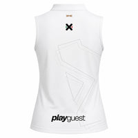 Top 2ª Equipación Mexico Waves blanco — dorso mujer